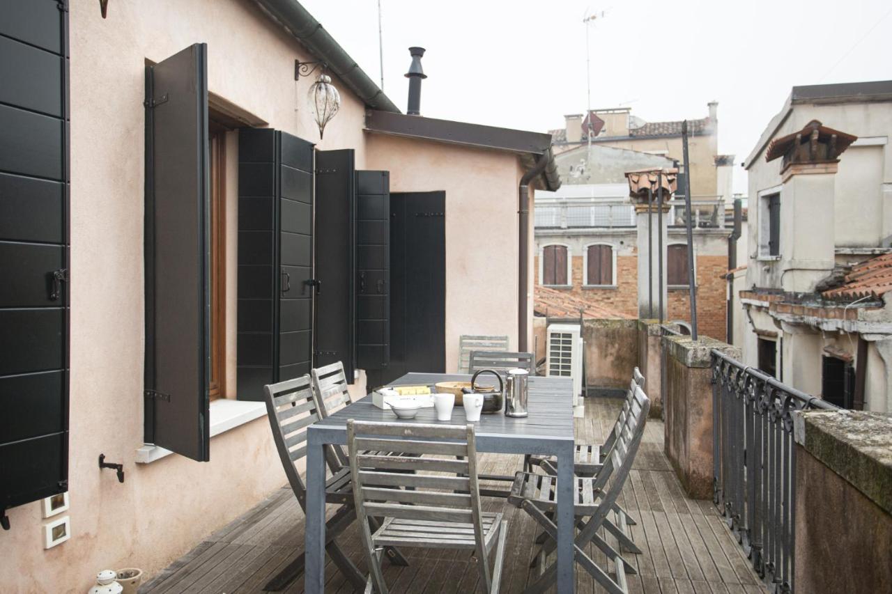Ferienwohnung Terrazza Rialto Venedig Exterior foto